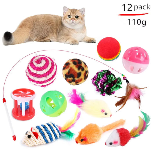 Cat Toys Mouse Shape Balls Foldable Cat Kitten Play Tunnel Chat Funny Cat Tent Mouse Supplies Simulation Fish Cat Accessories