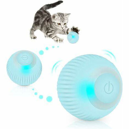 Balle Électrique Roulante Interactive pour Chats et Chien