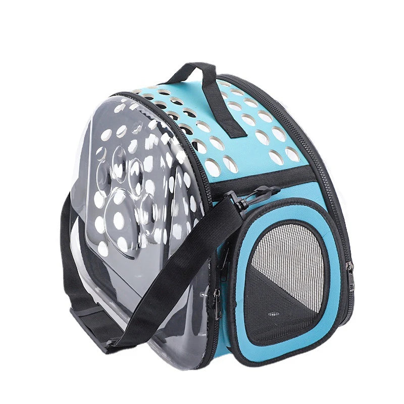 Portable Breathable Pet Carrier Backpack, Dog and Cat Travel Cage, Outdoor Handbag