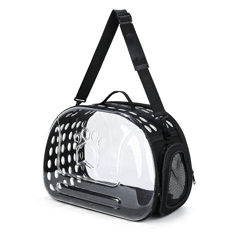 Portable Breathable Pet Carrier Backpack, Dog and Cat Travel Cage, Outdoor Handbag