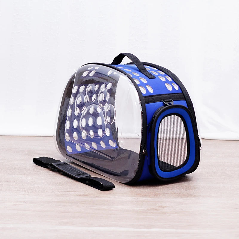 Portable Breathable Pet Carrier Backpack, Dog and Cat Travel Cage, Outdoor Handbag